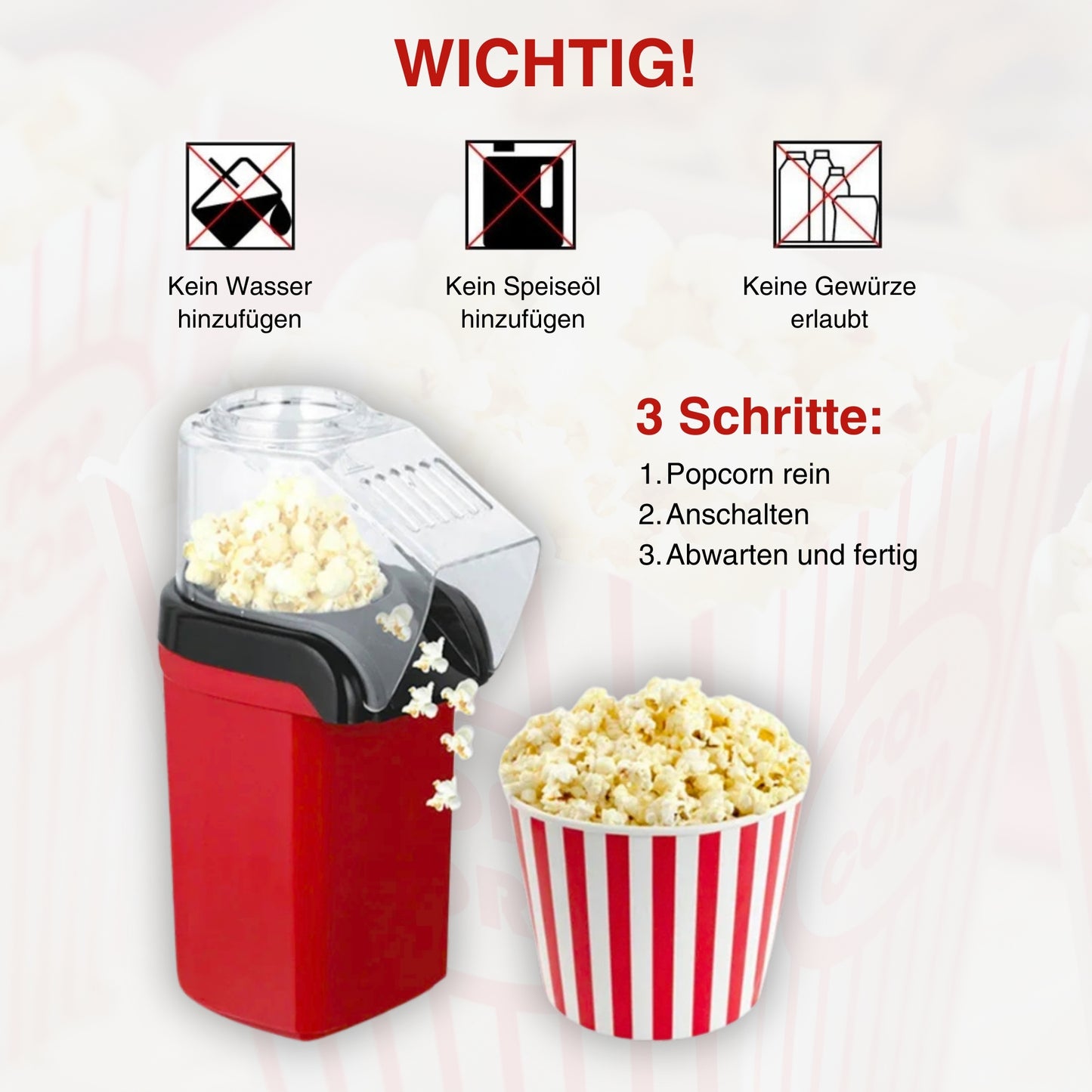 Fokus Popcorn Maker